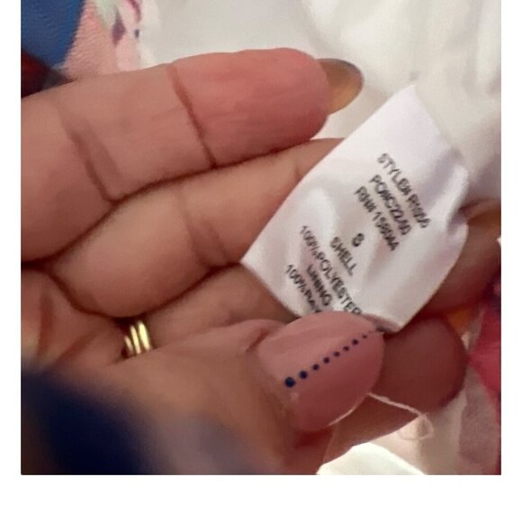 Lena Romper Jumpsuit Floral Print Pockets & Belted Zip Front Cuffed Ankles Small - Picture 9 of 9